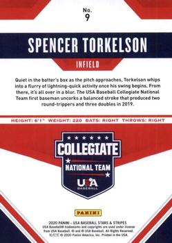 2020 Panini USA Baseball Stars & Stripes - Base (Retail) #9 Spencer Torkelson Back