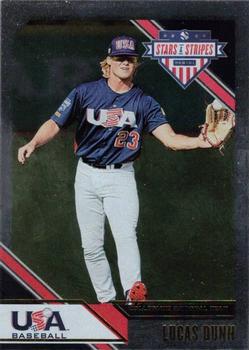 2020 Panini USA Baseball Stars & Stripes - Base (Retail) #35 Lucas Dunn Front