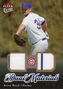 2007 Ultra - Dual Materials Gold #DM-KW Kerry Wood Front
