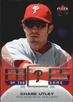 2007 Ultra - Faces of the Game #GF-CU Chase Utley Front