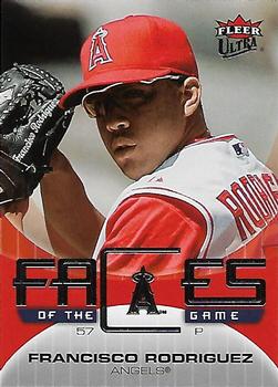 2007 Ultra - Faces of the Game #GF-FR Francisco Rodriguez Front