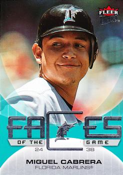 2007 Ultra - Faces of the Game #GF-MC Miguel Cabrera Front