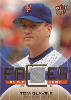 2007 Ultra - Faces of the Game Materials #GF-TG Tom Glavine Front