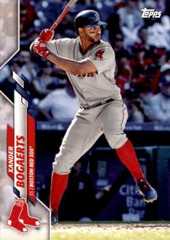 2020 Topps Boston Red Sox #BOS-10 Xander Bogaerts Front