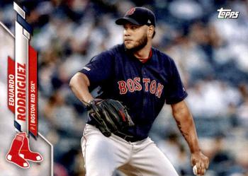 2020 Topps Boston Red Sox #BOS-13 Eduardo Rodriguez Front