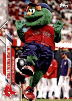 2020 Topps Boston Red Sox #BOS-16 Wally the Green Monster Front