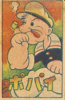1948 Baseball Backs Menko (JCM 2) #NNO Popeye Front