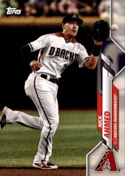 2020 Topps Arizona Diamondbacks #AZ-8 Nick Ahmed Front