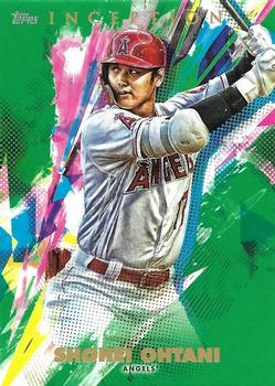2020 Topps Inception - Green #56 Shohei Ohtani Front