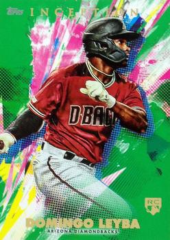 2020 Topps Inception - Green #58 Domingo Leyba Front