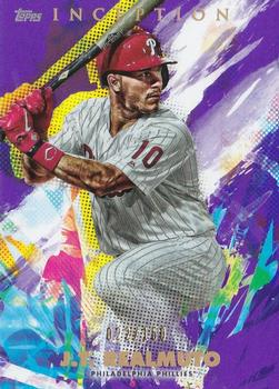 2020 Topps Inception - Purple #29 J.T. Realmuto Front