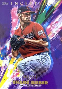 2020 Topps Inception - Purple #54 Shane Bieber Front