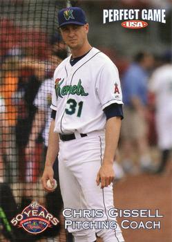 2012 Perfect Game Cedar Rapids Kernels #27 Chris Gissell Front