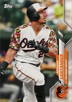 2020 Topps Baltimore Orioles #BAL-8 Anthony Santander Front