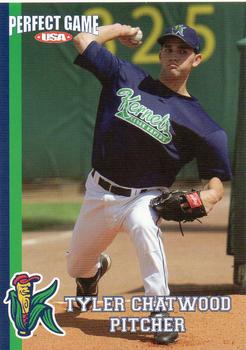 2009 Perfect Game Cedar Rapids Kernels #3 Tyler Chatwood Front
