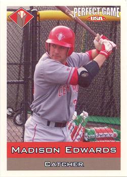 2006 Perfect Game Cedar Rapids Kernels #13 Madison Edwards Front
