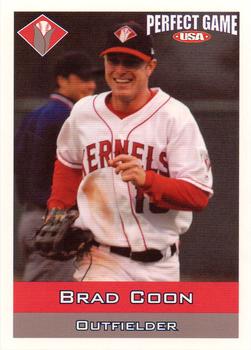 2006 Perfect Game Cedar Rapids Kernels #22 Brad Coon Front