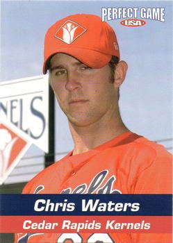 2005 Perfect Game Cedar Rapids Kernels #14 Chris Waters Front