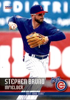 2017 Choice Iowa Cubs #3 Stephen Bruno Front