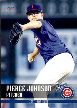 2017 Choice Iowa Cubs #14 Pierce Johnson Front