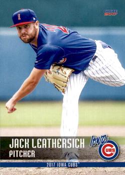 2017 Choice Iowa Cubs #16 Jack Leathersich Front