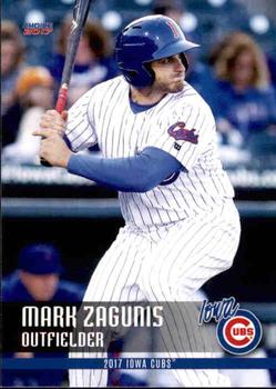 2017 Choice Iowa Cubs #29 Mark Zagunis Front