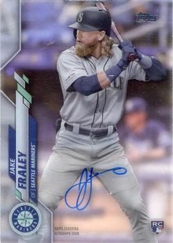 2020 Topps Clearly Authentic #CCA-JFR Jake Fraley Front