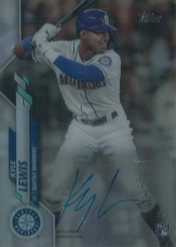 2020 Topps Clearly Authentic #CCA-KL Kyle Lewis Front