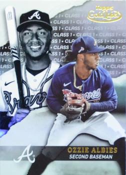 2020 Topps Gold Label #7 Ozzie Albies Front