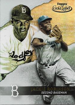 2020 Topps Gold Label #16 Jackie Robinson Front