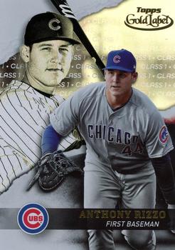 2020 Topps Gold Label #19 Anthony Rizzo Front