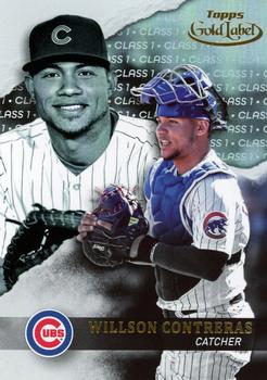 2020 Topps Gold Label #22 Willson Contreras Front