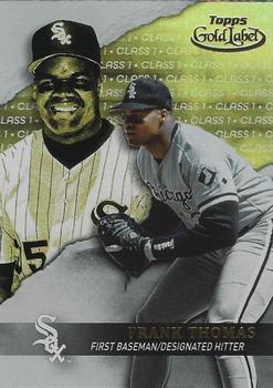2020 Topps Gold Label #23 Frank Thomas Front