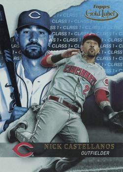 2020 Topps Gold Label #28 Nick Castellanos Front