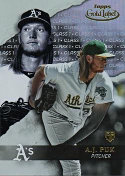 2020 Topps Gold Label #67 A.J. Puk Front