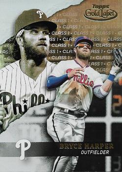 2020 Topps Gold Label #75 Bryce Harper Front