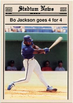 1990 Stadium News Special Edition (unlicensed) #NNO Bo Jackson Front