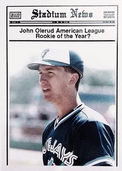 1990 Stadium News Special Edition (unlicensed) #NNO John Olerud Front