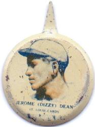 1938 Our National Game Pins (PM8) #NNO Dizzy Dean Front