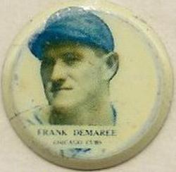 1938 Our National Game Pins (PM8) #NNO Frank Demaree Front