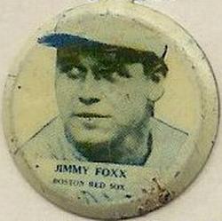 1938 Our National Game Pins (PM8) #NNO Jimmie Foxx Front