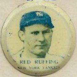 1938 Our National Game Pins (PM8) #NNO Red Ruffing Front