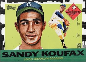 2020 Topps Project 2020 #2 Sandy Koufax Front