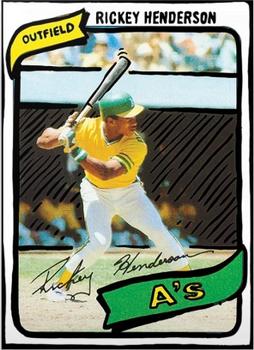 2020 Topps Project 2020 #14 Rickey Henderson Front