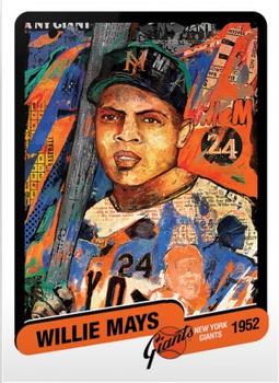 2020 Topps Project 2020 #15 Willie Mays Front