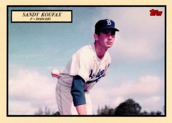 2020 Topps Project 2020 #36 Sandy Koufax Front
