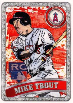 2020 Topps Project 2020 #100 Mike Trout Front
