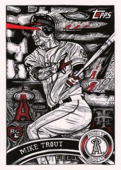 2020 Topps Project 2020 #121 Mike Trout Front