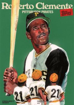 2020 Topps Project 2020 #223 Roberto Clemente Front