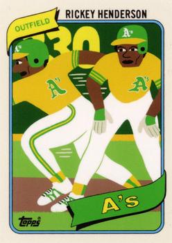 2020 Topps Project 2020 #326 Rickey Henderson Front